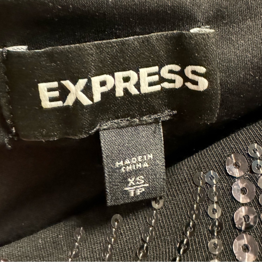 Express Sequins Mini Skirt - Picture 2 of 2